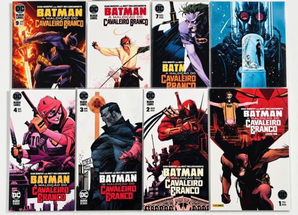 Batman: A Maldição do Cavaleiro Branco - Completa em 9 edições
